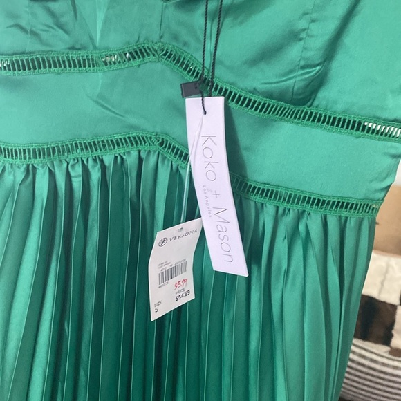 Kiki + Mason Green Twist & Maxi Dress Small - Picture 4 of 5